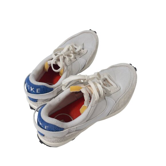 Nike Waffle Debut vintage trainers in summit white and game royal SZ 10.5 - Picture 7 of 15